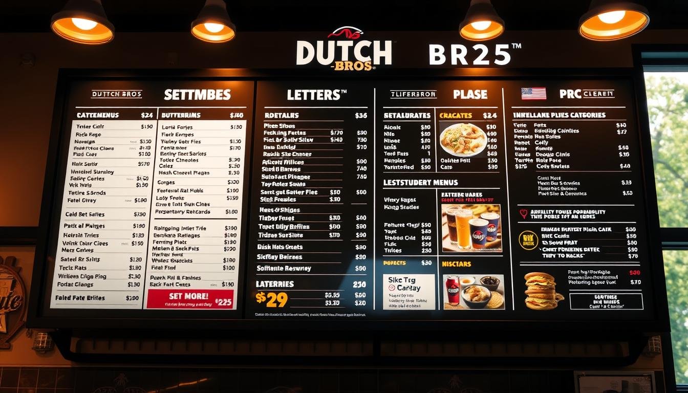 Dutch Bros Menu