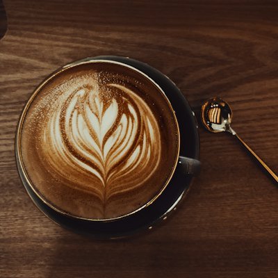 How to order at Dutch Bros - latte with latte art
