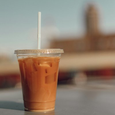 Iced cold brew coffee drink