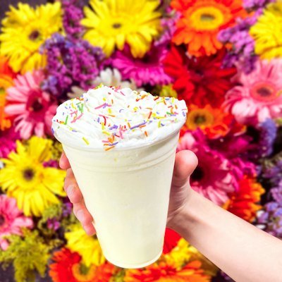 Blended freeze and milkshake drink